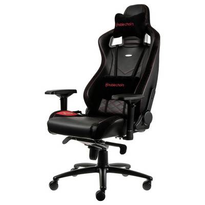 Noblechairs noblechairs EPIC Gaming Stuhl - schwarz/rot Gaming stoel Zwart/rood