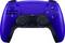 Een blauwe gaming-controller met dual-sticks, D-pad en actieknoppen. Ontworpen voor de PlayStation-console.