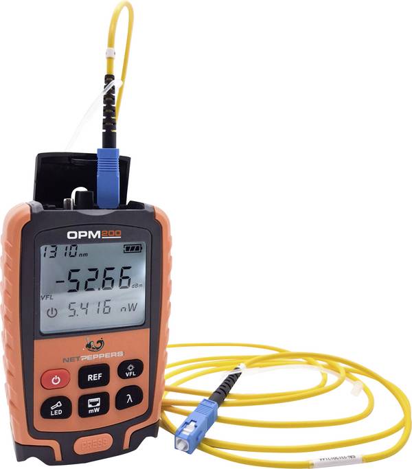 NetPeppers NP-FIBER-OPM200 Pocket Power Meter OPM200 Glasvezeltester
