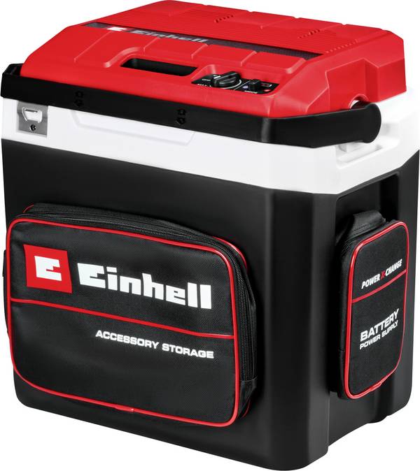 Einhell TE-COL 18/27 Li-Solo Accukoelbox Energielabel: D (A - G) Thermo-elektrisch 12 V, 18 V, 230 V Zwart, Rood, Wit 27 l 20 °C
