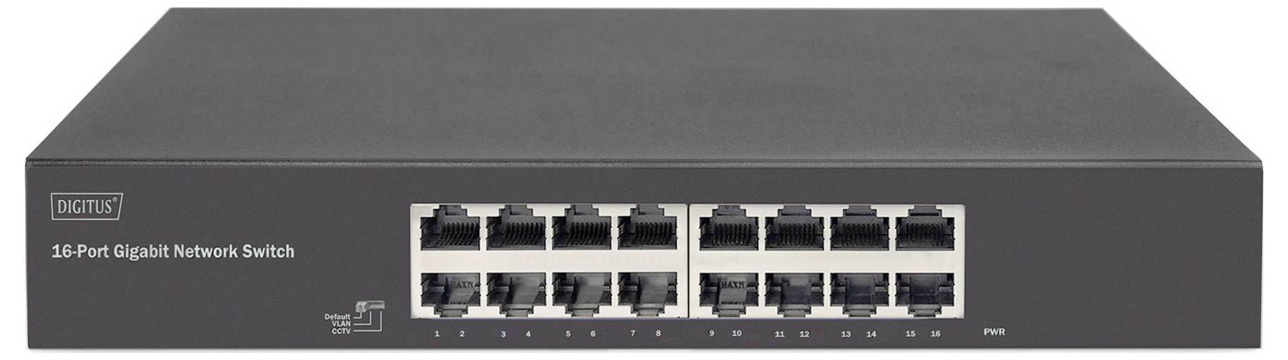 Digitus DN-80112-2 DN-80112-2 Netwerk switch RJ45 16 poorten 10 / 100 / 1000 MBit/s-1
