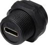 TRU COMPONENTS TC-E10T-FT3-PPF TC-13543612 USB-C 3.0-bus voor montage aan de achterkant (met schroefdraad) 1 stuk(s)