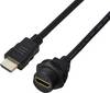 Bus, Stekker TC-13543676 TC-E13T-FH4-PWF/MH4-NWA-0.5PV-S Waterdichte kunststof kabel TRU COMPONENTS Inhoud: 1 stuk(s)