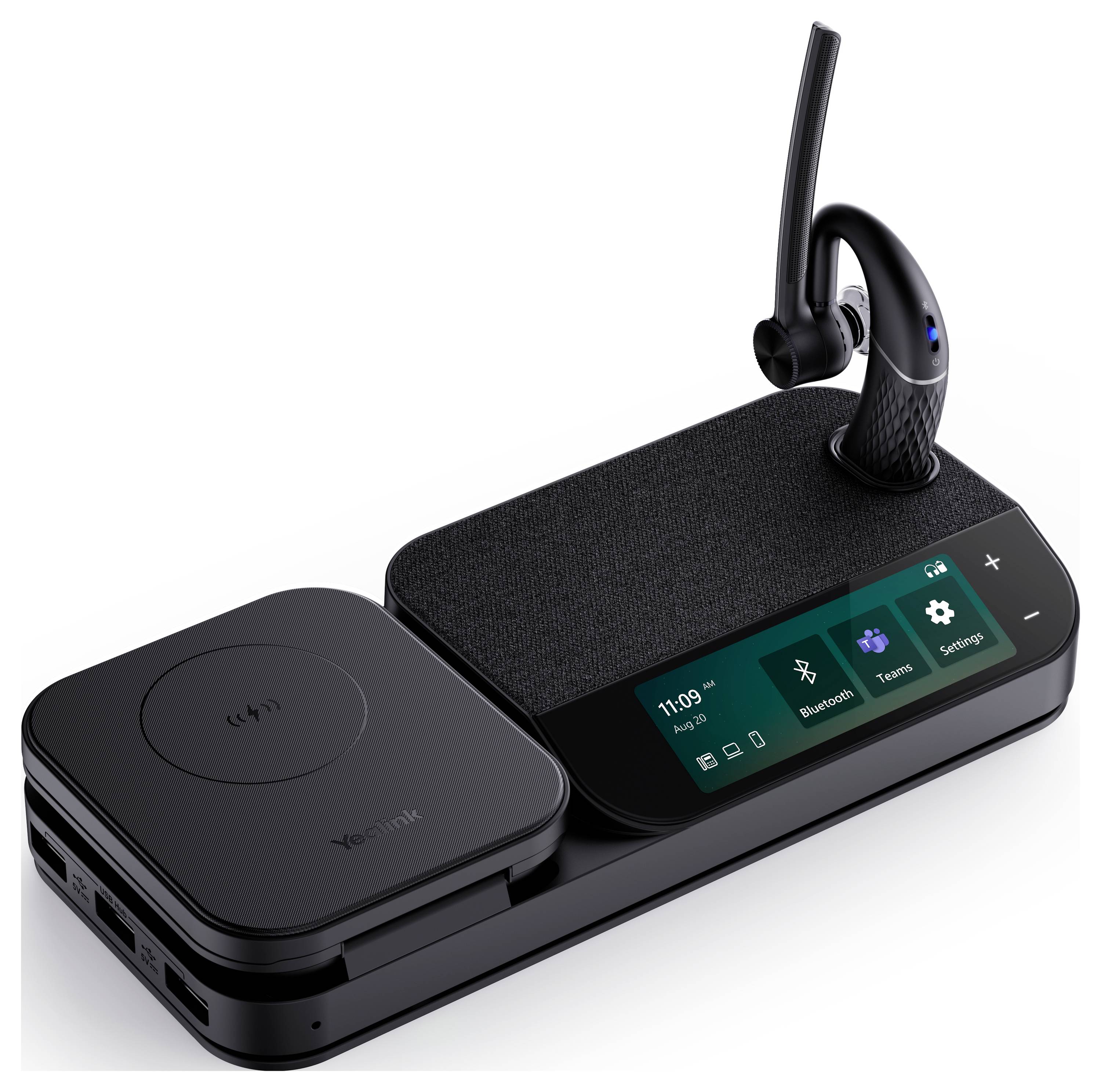 Yealink Yealink Bluetooth Headset BH71 Workstati On Ear headset Bluetooth Mono Zwart Ruisonderdrukking (microfoon) Oorbe-4