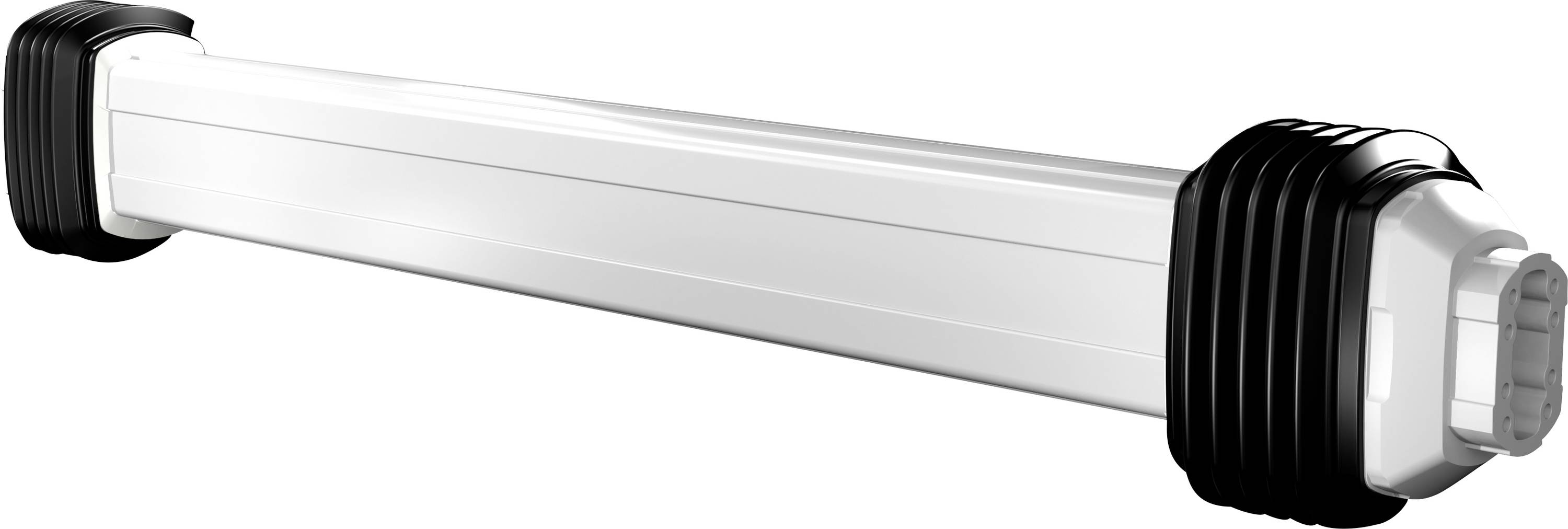 Rittal 6212065 Draagprofiel, in hoogte verstelbaar voor draagsystemen Steunprofiel Gegoten aluminium, Kunststof Grijs (RAL 7035) 1 stuk(s)