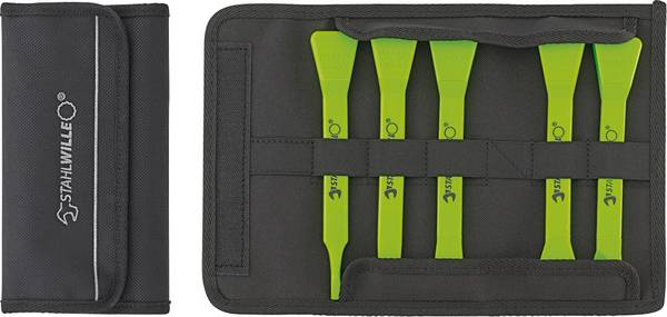 Stahlwille 96722700 Kunststof schraper set 5 stuks   1 stuk(s)