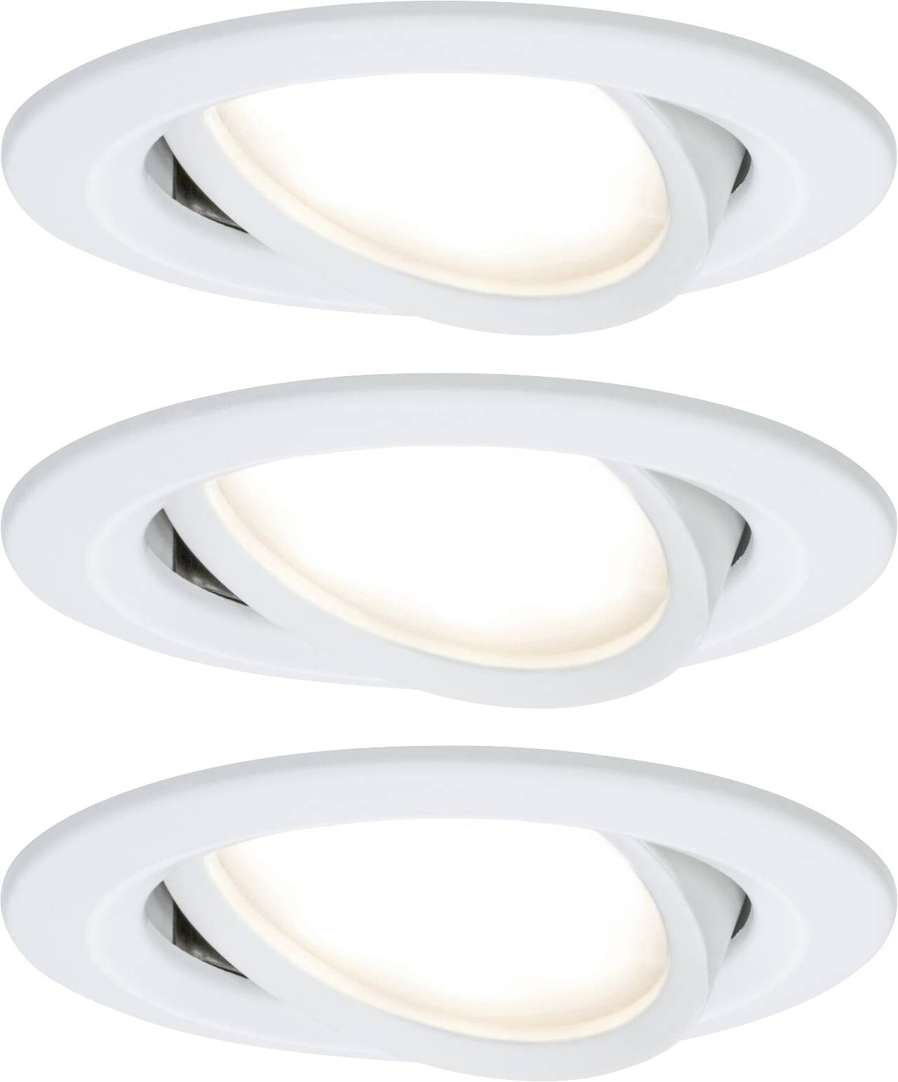 Paulmann 41306 Nova Inbouwlamp Set van 3 stuks LED LED 18 W Wit-0