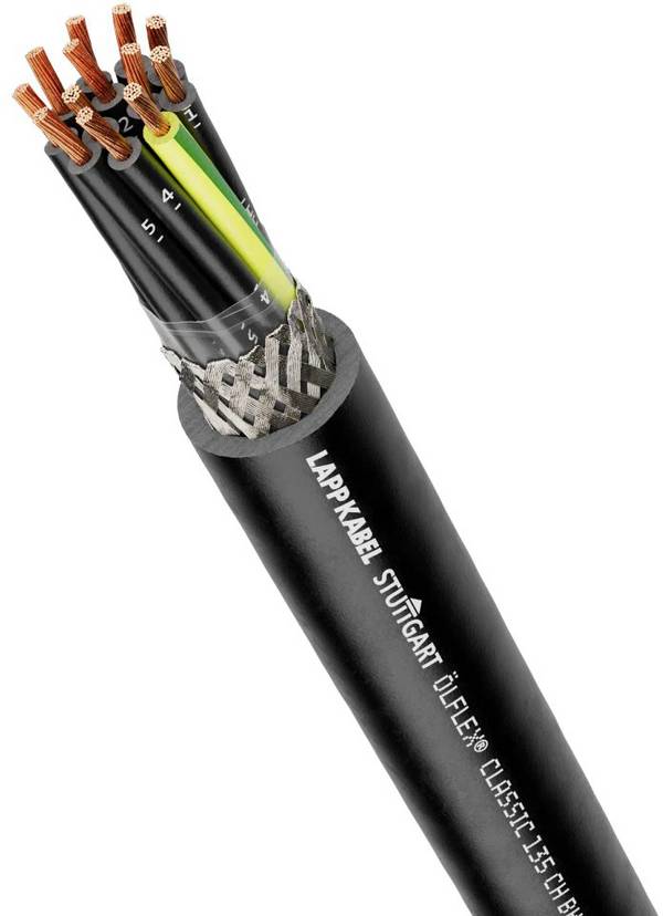 LAPP Stuurstroomkabel 7 G 1.5 mm² Zwart 1123472/50 50 m