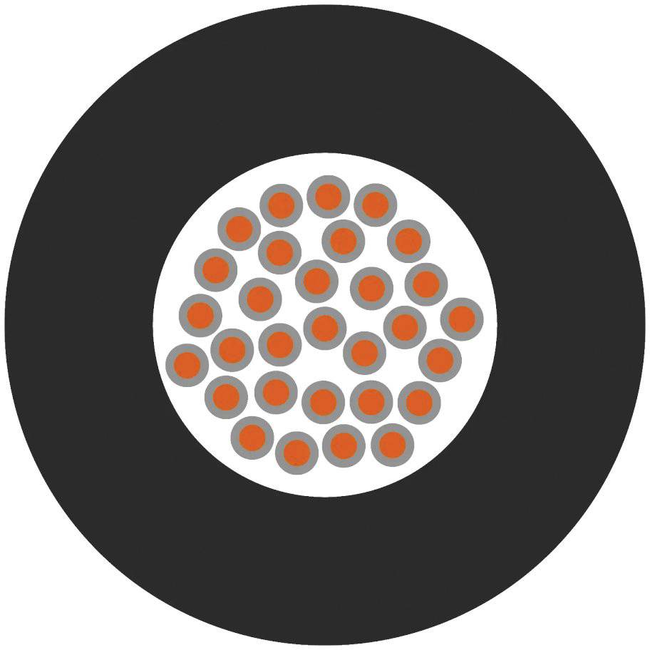 De cartoon toont gestileerd een tol van bovenaf, die rond een centraal punt draait, vergelijkbaar met een element uit een elektrisch schakelschema.