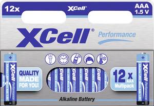 Conrad XCell AAA batterij (potlood) Alkaline 1.5 V 12 stuk(s) aanbieding