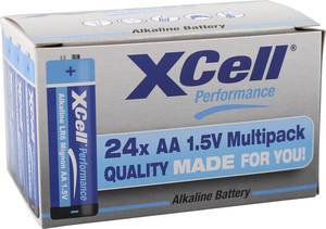 Conrad XCell AA batterij (penlite) Alkaline 1.5 V 24 stuk(s) aanbieding