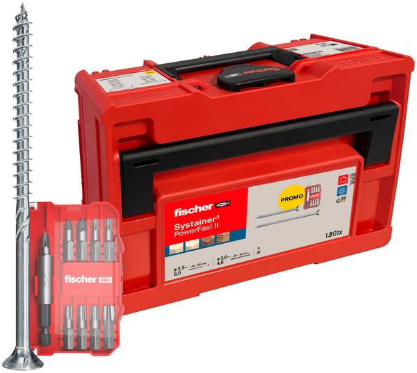 Fischer Tanos-Box PowerFast II Tanos-Box M173 574617 Spaanplaatschroef 1081 stuk(s)