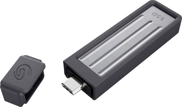 Seagate 1 TB, USB 10 Gbps (USB 3.2 Gen 2), 24 g, donkergrijs