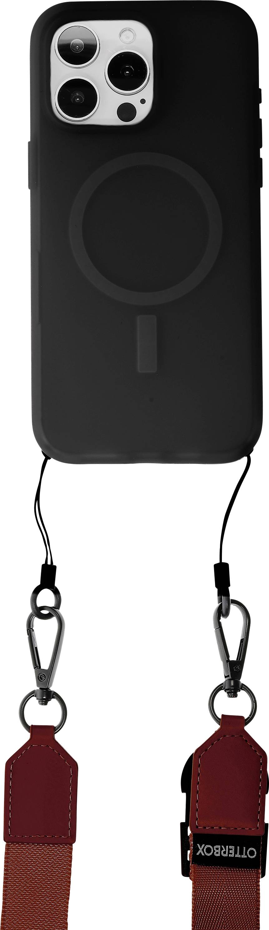 Otterbox 2-in-1 Crossbody Strap Schouderriem Apple, Samsung iPhone 16, iPhone 16 Plus, iPhone 16 Pro, iPhone 16 Pro Max, Galaxy S25, Galaxy S25+, Galaxy S25 Ultra Rood
