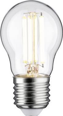 Paulmann 29211 LED-lamp Energielabel A (A - G) E27 Kogel 2.5 W Warmwit (Ø x h) 45 mm x 80 mm  1 stuk(s)