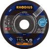 Rhodius 206172 Doorslijpschijf recht 115 mm 1 stuk(s) Staal