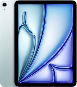Conrad Apple iPad Air 11 (2025) WiFi, 5G, LTE/4G, UMTS/3G 512 GB Blauw iPad 27.9 cm (11 inch) Apple M3 iOS 18 2360 x 1640 Pixel aanbieding