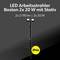 'LED-werklamp Boston 2x 20 W met statief, IP44 beschermingsgraad, geschikt voor binnen- en buitengebruik.'
