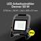 LED-werkschijnwerper 'Denver 50 W' met 5750 lm, IP44, afmeting: 262 x 300 x 57 mm.