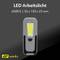 LED-werkverlichting met 6500 K, afmetingen: 55 x 150 x 25 mm, van het merk 'GO workz'.