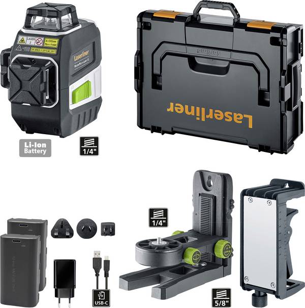 Laserliner MasterPlane-Laser 3G Pro 360°-lijnlaser