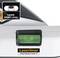 Laser-waterpas met groene pegelaanduiding, gemarkeerd als 'Laserliner SuperSquare-Laser 4'.