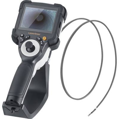 Industriële endoscoop met scherm en flexibele kabel. Geschikt voor inspectie van moeilijk bereikbare gebieden.