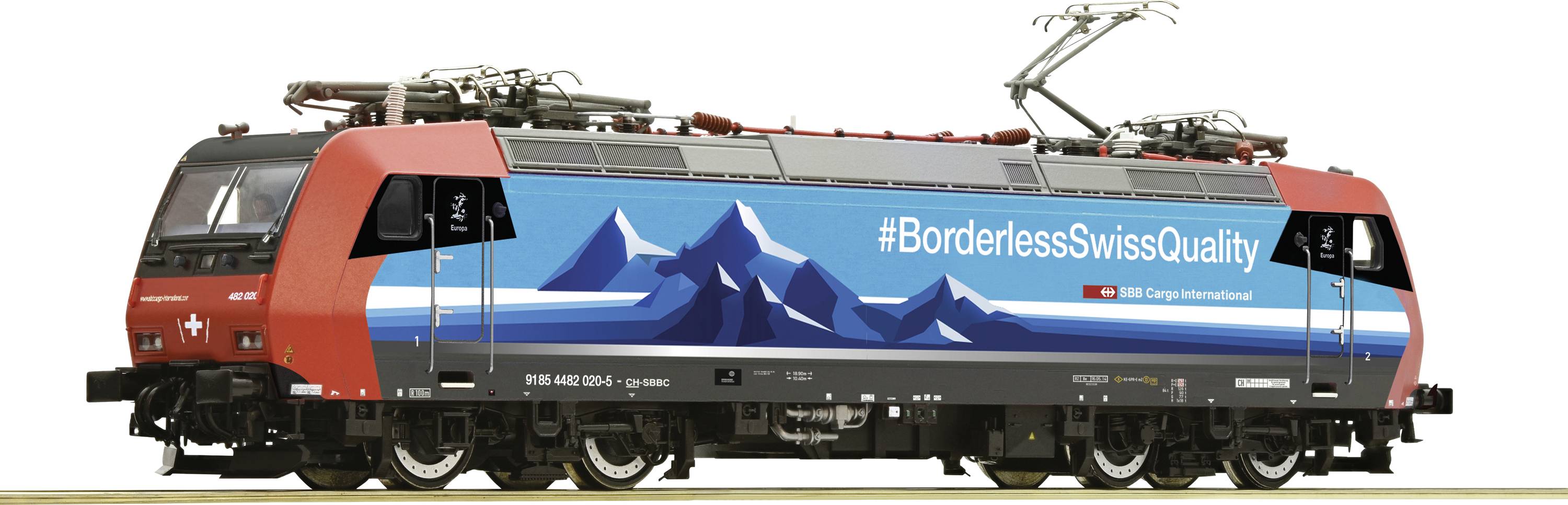 Roco 7520169 H0 elektrische locomotief 482 020-5 van de SBB Cargo International