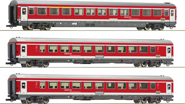 Roco 6200096 H0 3-delige set Regio München-Nürnberg-Express van de DB AG