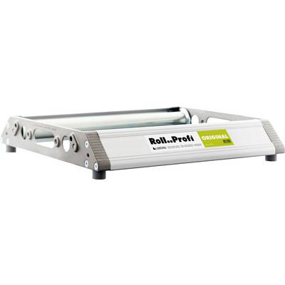 Een zilver rollensysteem met het opschrift 'Roll…Profi ORIGINAL'. Het is ontworpen voor industrieel gebruik.