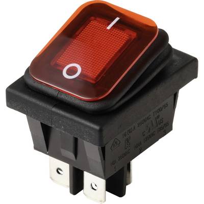 TRU COMPONENTS TC-13599528 Wipschakelaar 250 V/AC 16 A 2x uit/aan IP65 (front) Continu 1 stuk(s)-0