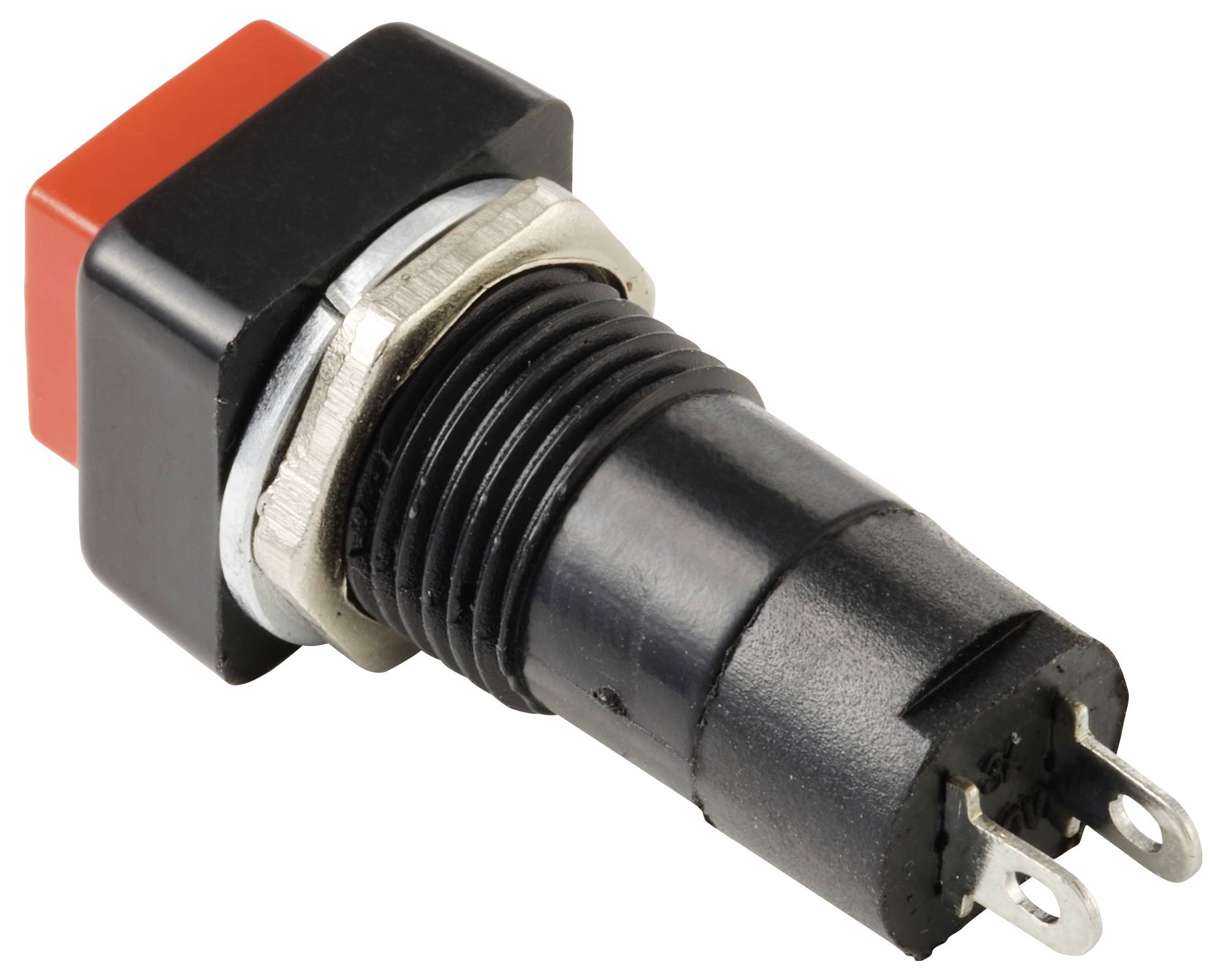 TRU COMPONENTS TC-13599552 Drukschakelaar 250 V/AC 3 A 1x uit/aan Continu (l x b x h) 14.5 x 14.5 x 39 mm 1 stuk(s)-1