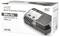 Kartonnen doos van een 'SkyRC e455' Multi Chemistry Lader. Toont de lader met specificaties voor LiPo, LiFe, LiHV en NiMH accu's.
