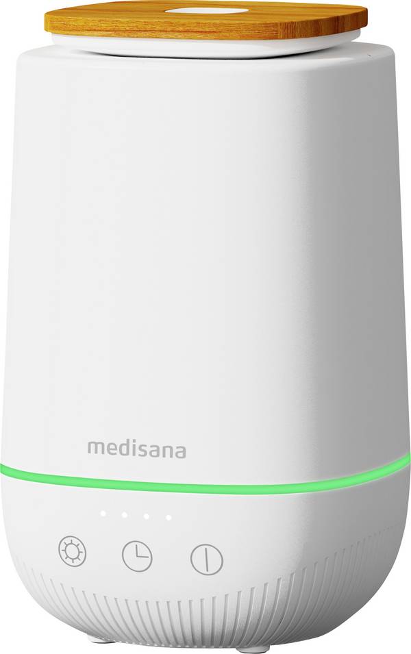 Medisana AD 650  Aroma-luchtverfrisser 1 stuk(s) Wit, Bamboe