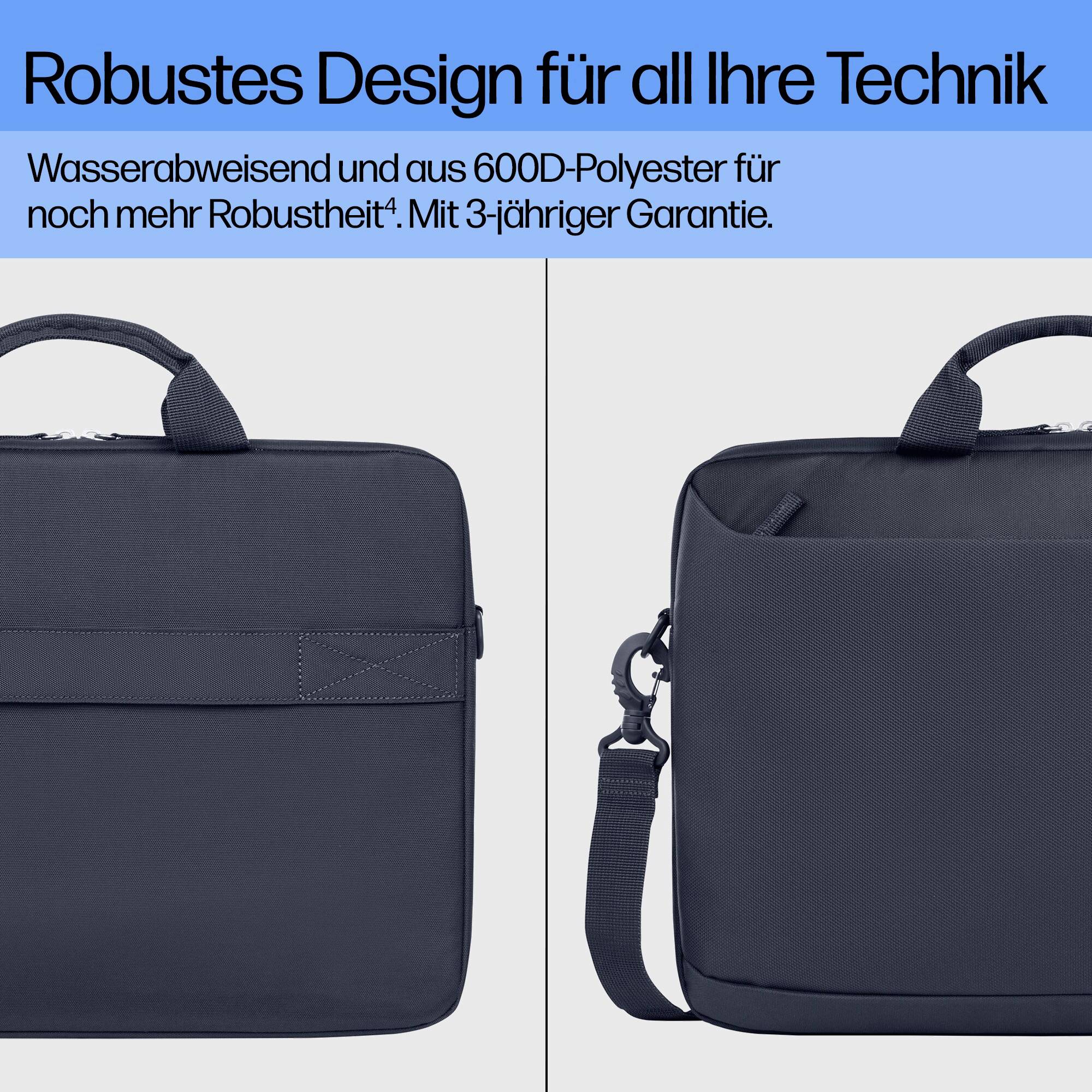'Robuust design voor al uw apparatuur. Waterafstotend en gemaakt van 600D-polyester, gegarandeerd duurzaam. Met 3 jaar garantie.'