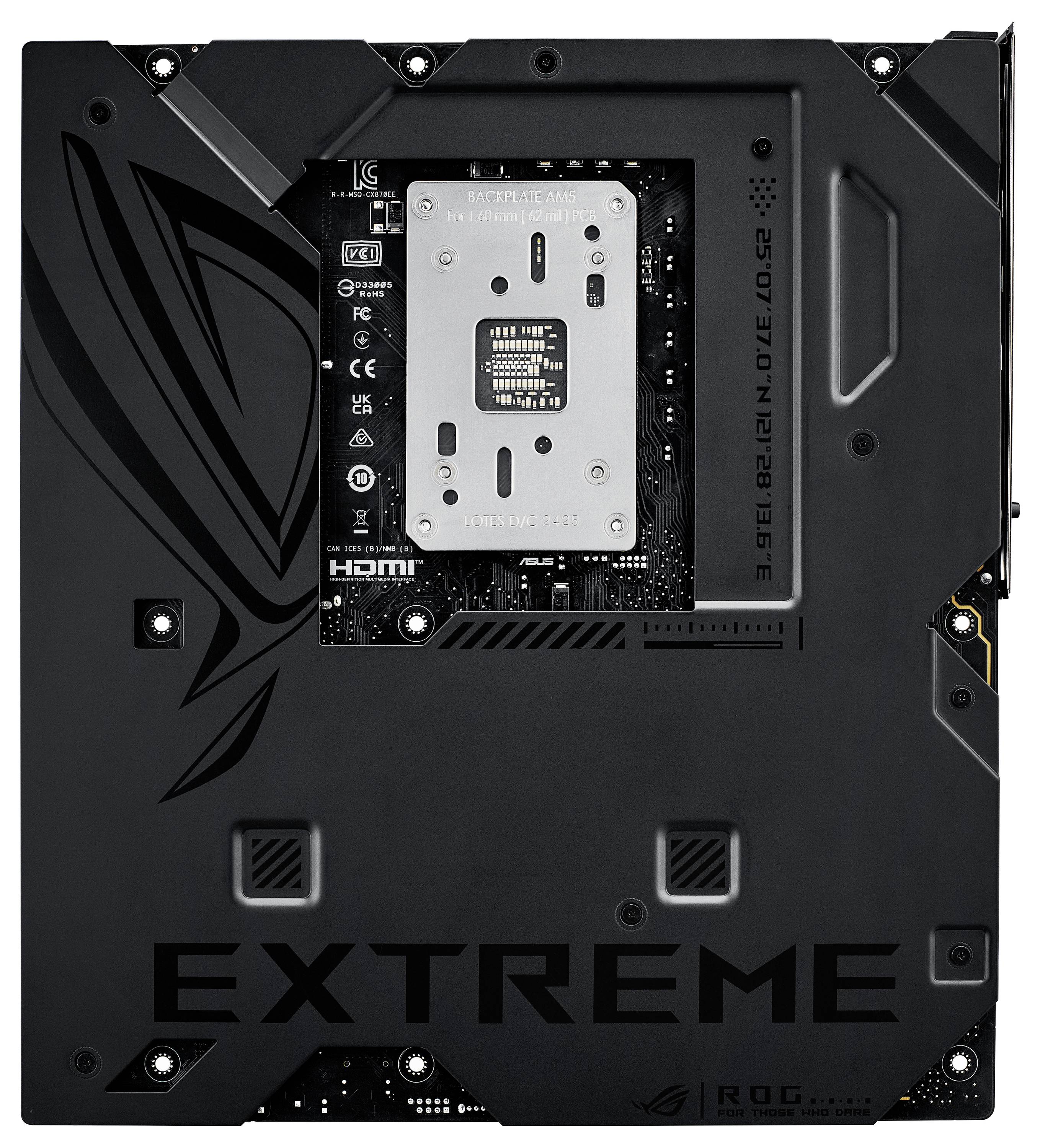 Asus MB ASUS ROG CROSSHAIR X870E EXTREME Moederbord Socket AMD AM5 Vormfactor E-ATX Moederbord chipset AMD® X870E-5