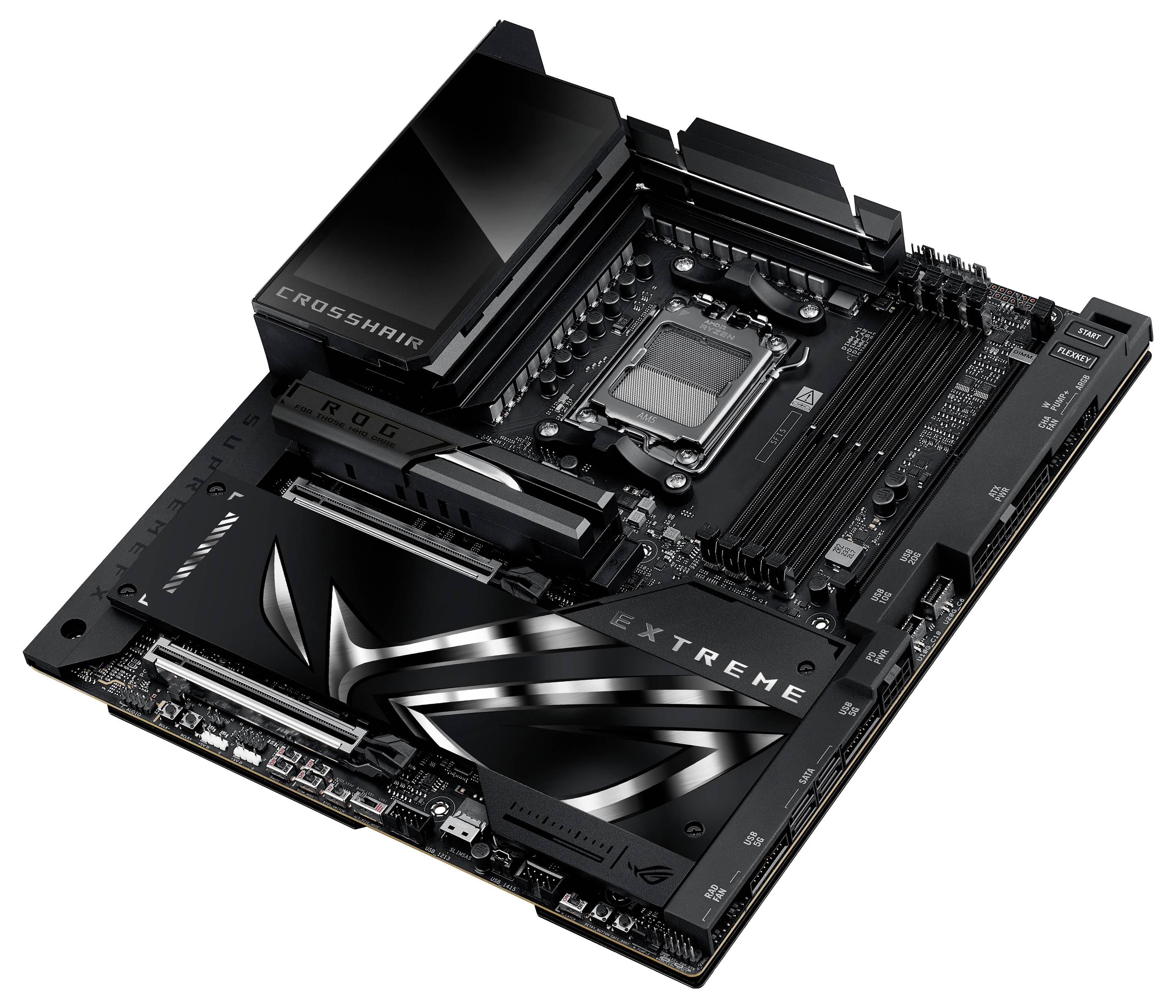Asus MB ASUS ROG CROSSHAIR X870E EXTREME Moederbord Socket AMD AM5 Vormfactor E-ATX Moederbord chipset AMD® X870E-10