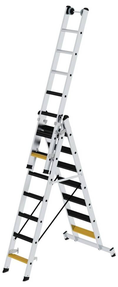 MUNK Günzburger Steigtechnik 033322 Aluminium Trede voor multifunctionele ladder 25.3 kg