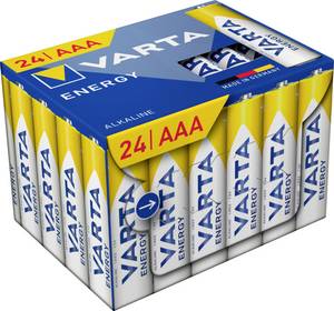 Conrad Varta VARTA Energy AAA Cube Pack24 AAA batterij (potlood) Alkaline 1.5 V 24 stuk(s) aanbieding