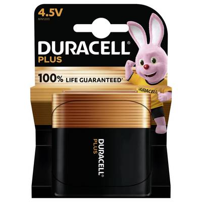Platte batterij (4,5V) Duracell Flat MN1203 Alkaline 5900 mAh 1 stuk(s)-0
