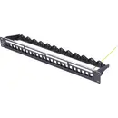 Renkforce 24 poorten 483 mm (19") 1 HE Zwart Niet ingericht