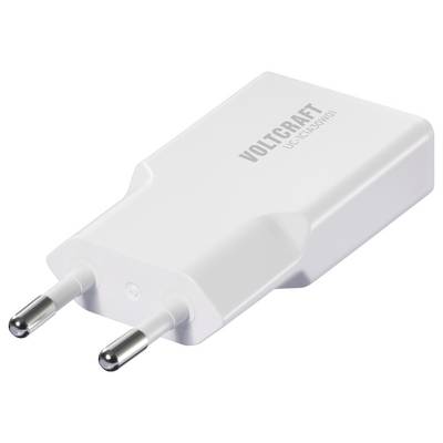 VOLTCRAFT UC-1C1A30W01 USB-oplader 30 W 1x USB-A, 1x USB-C Fast Charge, USB PD 3.0 Wit GaN-3