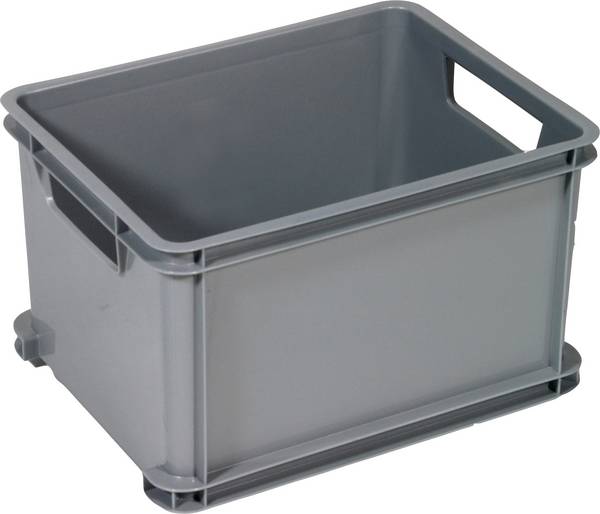 Curver 156012 Opbergbox  UNIBOX Classic S [15L], silber  (l x b x h) 350 x 270 x 220 mm  1 stuk(s)
