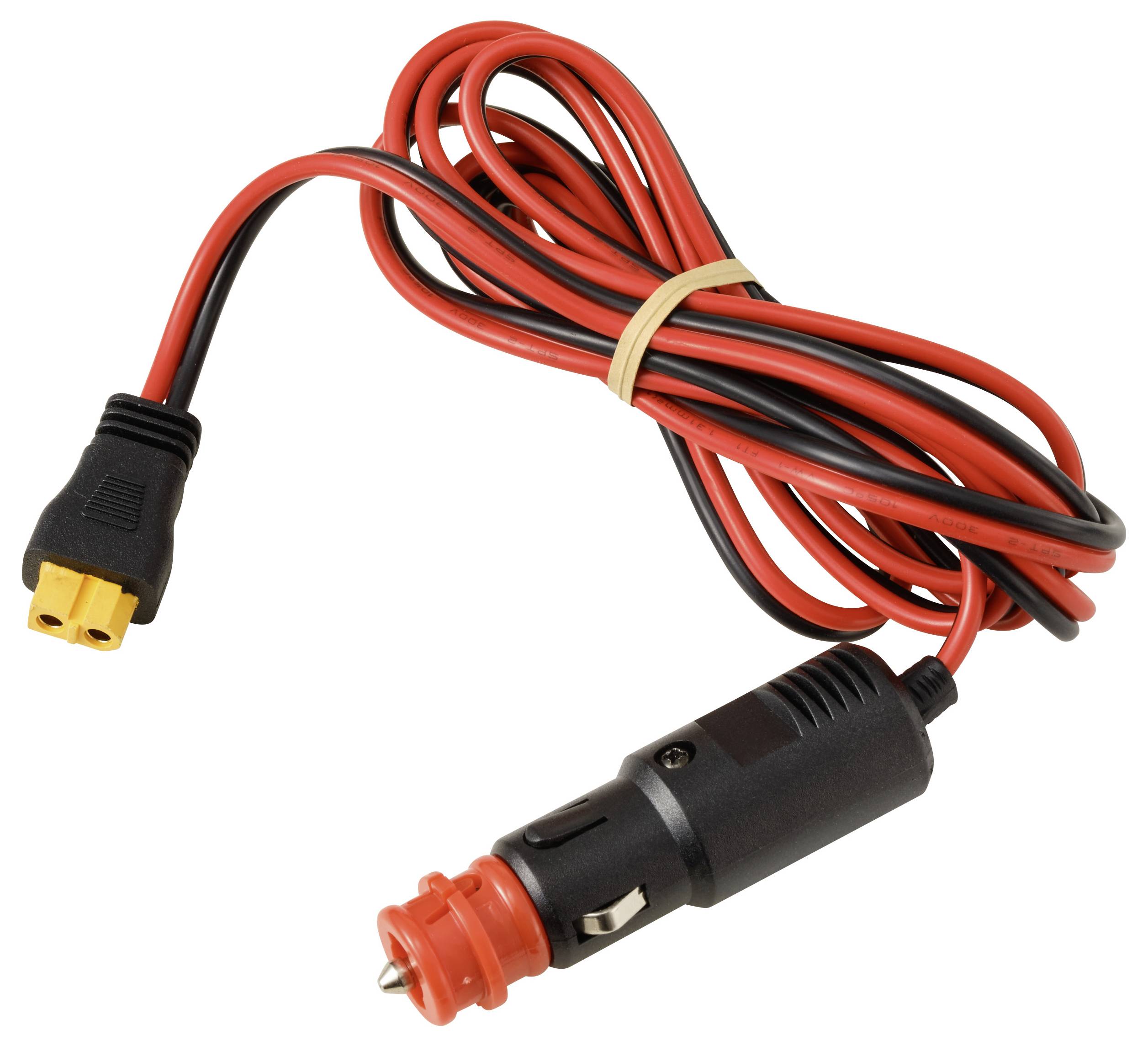 Sigarettenstekker op XT60-kabel 2 m. TC-13619280 Zwart, Rood TRU COMPONENTS Inhoud: 1 stuk(s)-1