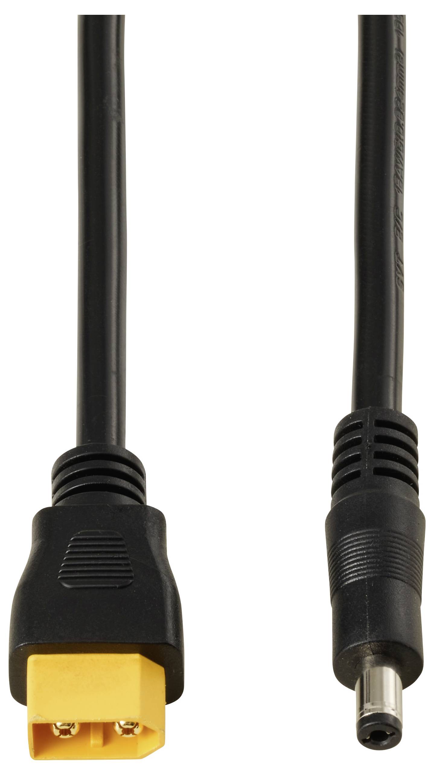 DC-stekker 2,1/5,5 mm op XT60-kabel 0,5 m TC-13619288 Zwart TRU COMPONENTS Inhoud: 1 stuk(s)-2