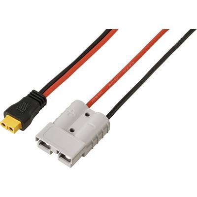 50 A accuaansluiting op XT60-kabel 0,5 m TC-13619308 Zwart, Rood TRU COMPONENTS Inhoud: 1 stuk(s)-0