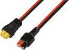 30 A accuaansluiting op XT60-kabel 0,5 m TC-13619312 Zwart, Rood TRU COMPONENTS Inhoud: 1 stuk(s)