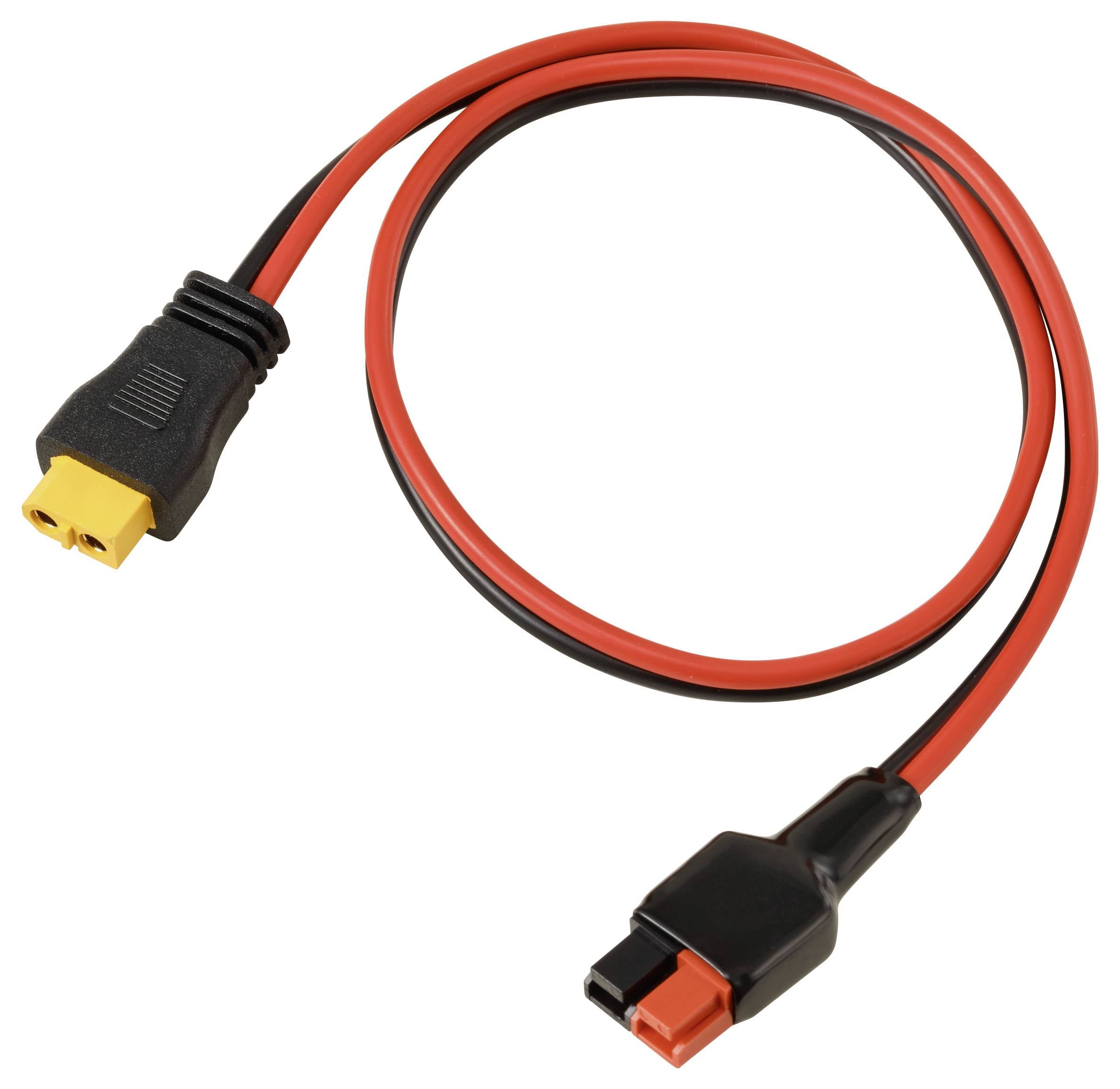 30 A accuaansluiting op XT60-kabel 0,5 m TC-13619312 Zwart, Rood TRU COMPONENTS Inhoud: 1 stuk(s)-1