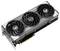 Grafische kaart ASUS TUF Gaming, drievoudig ventilatorontwerp, PCIe-interface, zwart-grijs behuizing, geschikt voor high-resolution gaming.