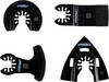 FRITZFURT 3501-2004 Multitool toebehorenset Staal 3Cr13 4-delig 1 set(s)